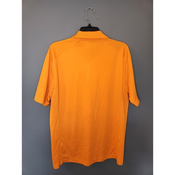 Nike Golf Tour Performance Polo Men's M Orange Short Sleeve Dri-Fit Stretch‎ - Picture 3 of 6